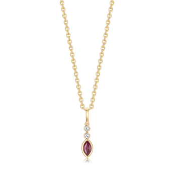 Guld halskæde, fra Støvring Design