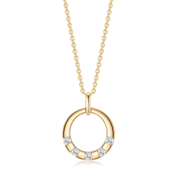 Guld halskæde, fra Støvring Design