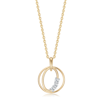 Guld halskæde, fra Støvring Design