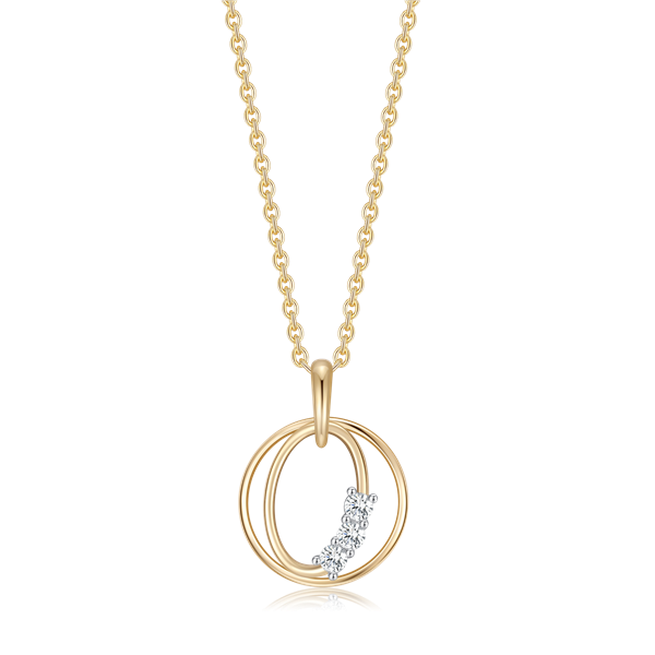 Guld halskæde, fra Støvring Design