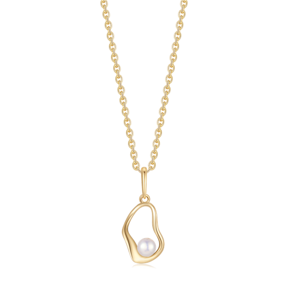 Guld halskæde, fra Støvring Design