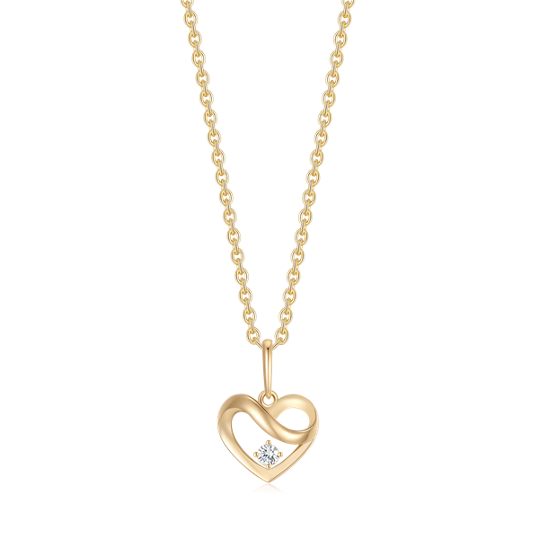 Guld halskæde, fra Støvring Design