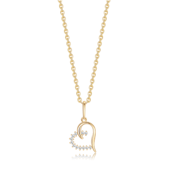 Guld halskæde, fra Støvring Design