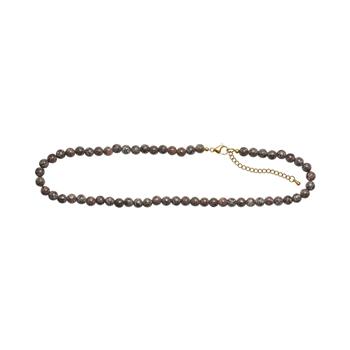 Jaspis 6mm - carabinlås 40+5cm, fra Heinzendorff
