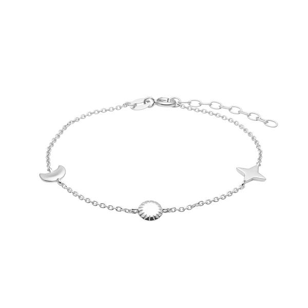 Rhd. sølv armbånd UNIVERSE52, fra Nordahl