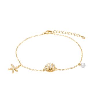 Forgyldt sølv armbånd SELINANOR, fra Joanli Nor