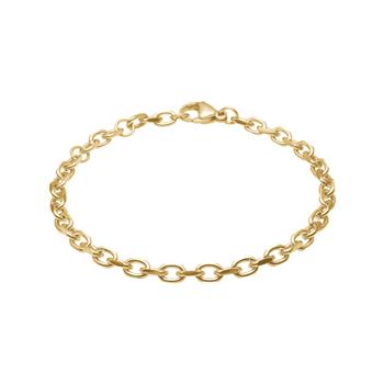 SON armbånd stål IP gold 19-23cm, fra Son of Noa