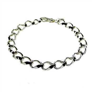Armbånd & halskæde - Blank 23cm, fra San - Links of Joy