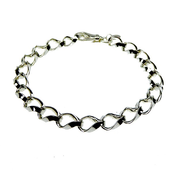 Armbånd & halskæde - Blank 19cm, fra San - Links of Joy