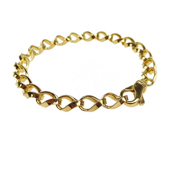 Armbånd & halskæde - Forgyldt 60cm, fra San - Links of Joy