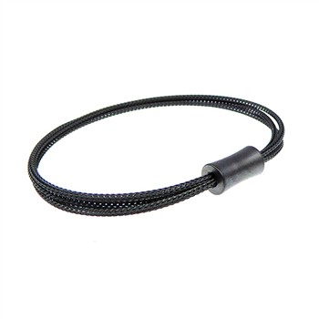 Armbånd & halskæde - 3 rk. sort oxyderet Sterlingsølv 21cm, fra San - Links of Joy