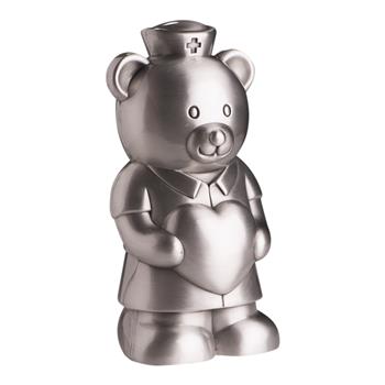 Fortinnet sparebøsse bamse-sygeplejerske, fra Noa Kids