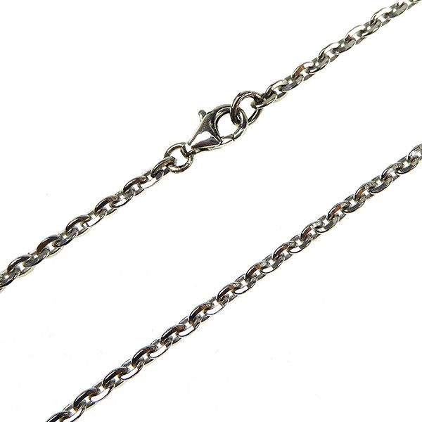 Armbånd & halskæde - Mirror Anchor - Sterling/Rhodium 0,8mm 21cm, fra San - Links of Joy
