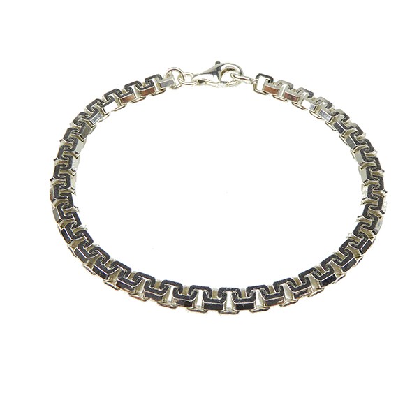 Armbånd & halskæde - Blank 5,5x3,1mm 22cm, fra San - Links of Joy