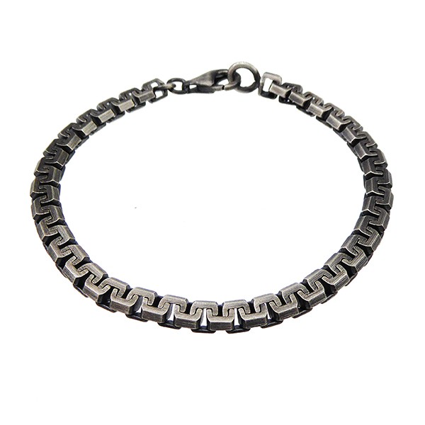 Armbånd & halskæde -  Let oxyderet 5,5x3,1mm 20cm, fra San - Links of Joy