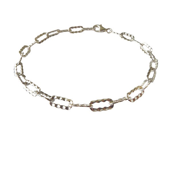 Armbånd & halskæde - 925/Blank 19cm, fra San - Links of Joy