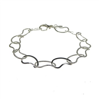 Armbånd & halskæde - Blank 23cm, fra San - Links of Joy