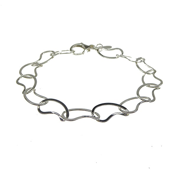 Armbånd & halskæde - Blank 23cm, fra San - Links of Joy