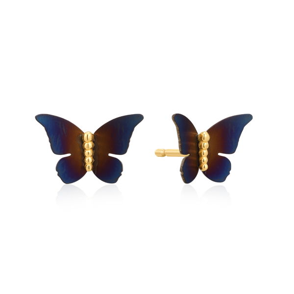 Sølvforgyldt ørestikker, fra Støvring Design