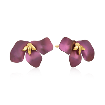 Sølvforgyldt ørestikker, fra Støvring Design