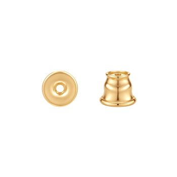 Sølvforgyldt butterfly låse til øreringe, fra Støvring Design