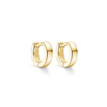 Sølvforgyldt creoler, fra Støvring Design