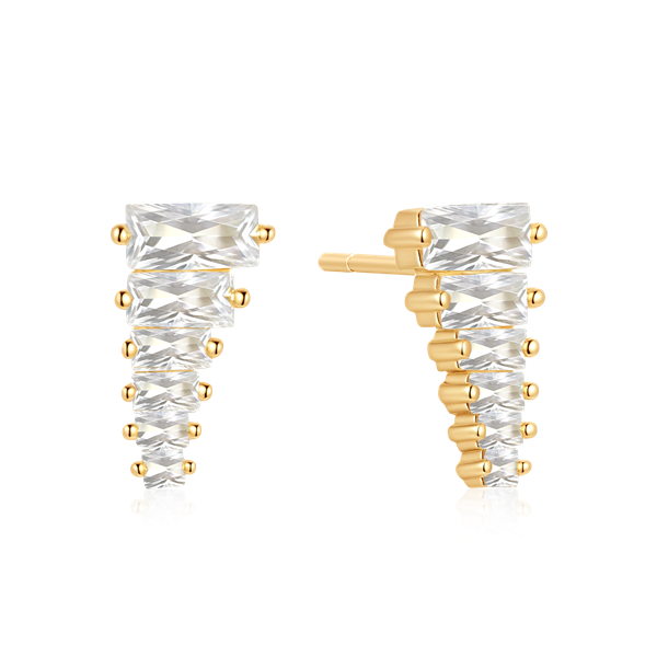 Sølvforgyldt ørestikker, fra Støvring Design