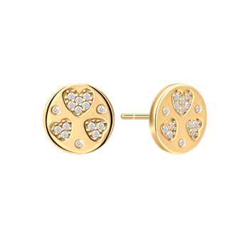 Sølvforgyldt ørestikker, fra Støvring Design