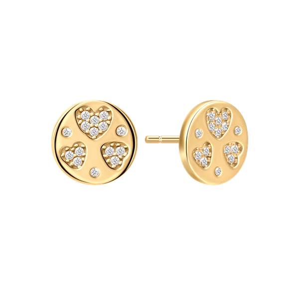 Sølvforgyldt ørestikker, fra Støvring Design