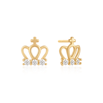 Sølvforgyldt ørestikker, fra Støvring Design