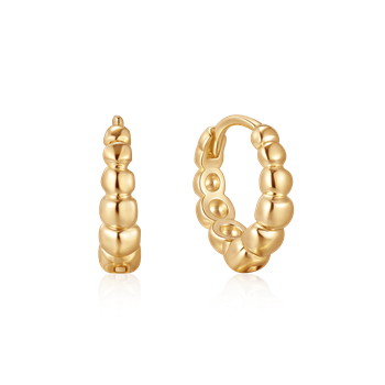 Sølvforgyldt creoler, fra Støvring Design