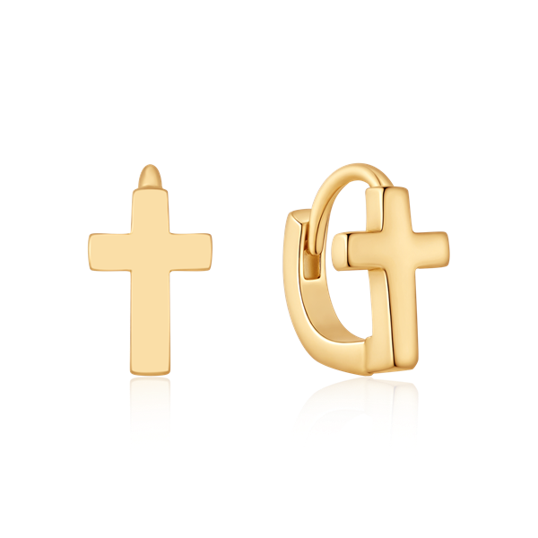 Sølvforgyldt creoler, fra Støvring Design