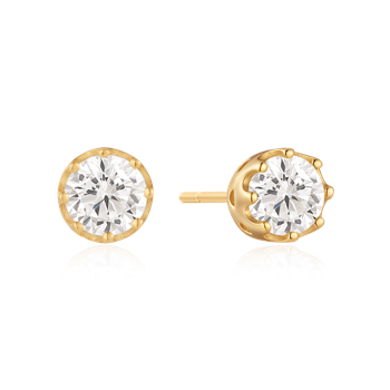 Sølvforgyldt ørestikker, fra Støvring Design