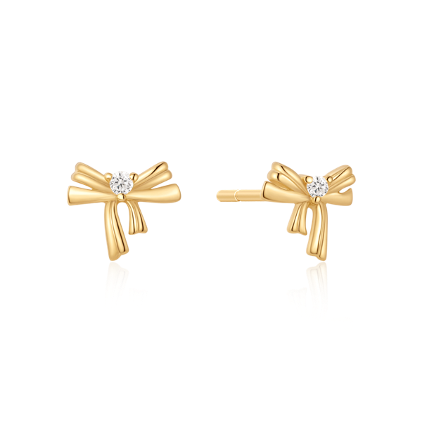 Sølvforgyldt ørestikker, fra Støvring Design