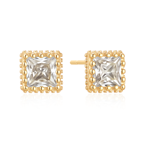 Sølvforgyldt ørestikker, fra Støvring Design