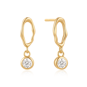 Sølvforgyldt ørestikker, fra Støvring Design