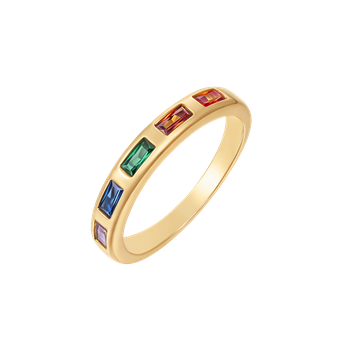 Sølvforgyldt ring, fra Støvring Design