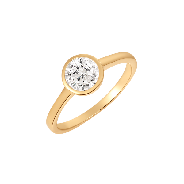 Sølvforgyldt ring, fra Støvring Design