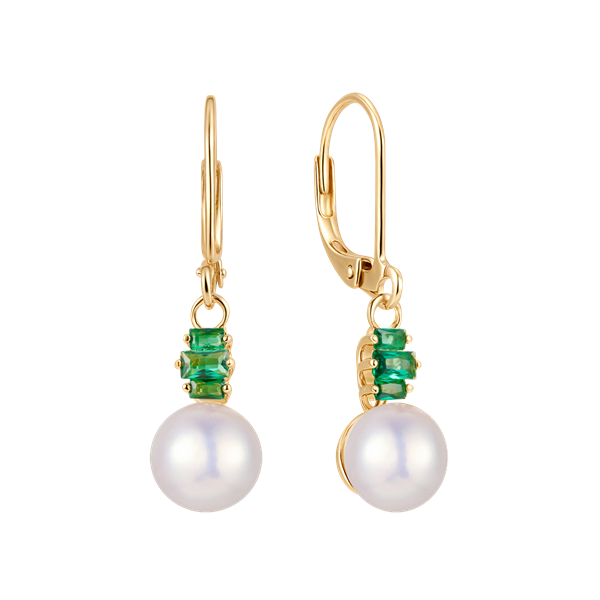 Sølvforgyldt ørehænger, fra Støvring Design