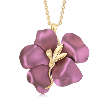 Sølvforgyldt halskæde, fra Støvring Design