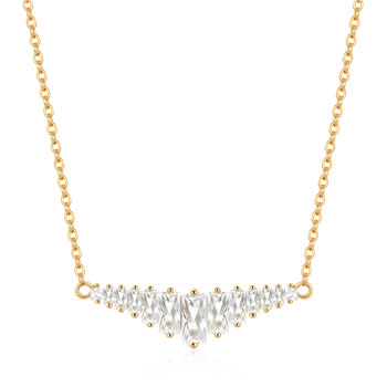 Sølvforgyldt halskæde, fra Støvring Design