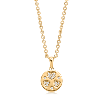 Sølvforgyldt halskæde, fra Støvring Design