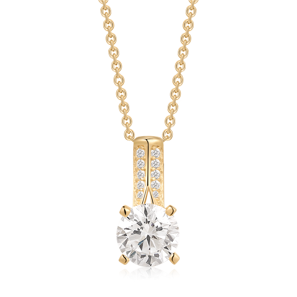 Sølvforgyldt halskæde, fra Støvring Design