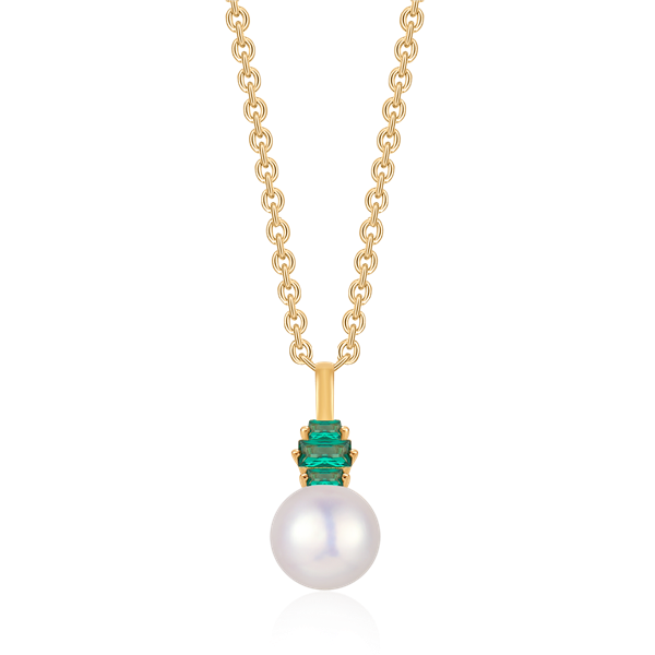 Sølvforgyldt halskæde, fra Støvring Design