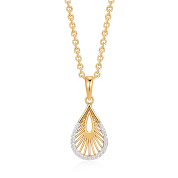 Sølvforgyldt halskæde, fra Støvring Design