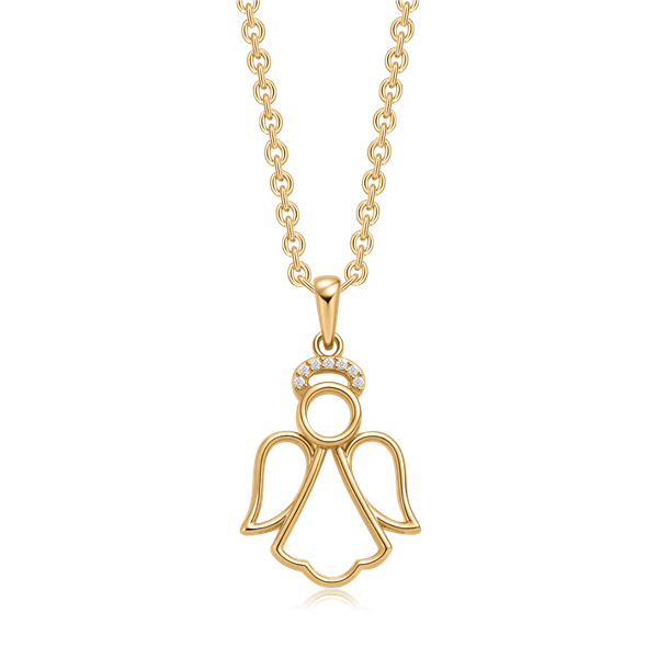 Sølvforgyldt halskæde, fra Støvring Design