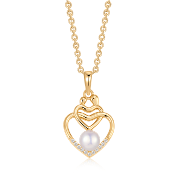 Sølvforgyldt halskæde, fra Støvring Design