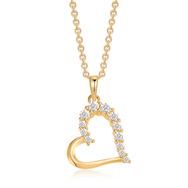 Sølvforgyldt halskæde, fra Støvring Design