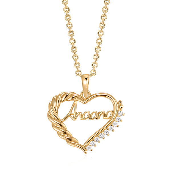 Sølvforgyldt halskæde, fra Støvring Design