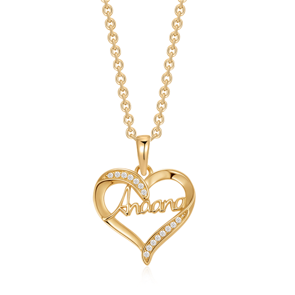 Sølvforgyldt halskæde, fra Støvring Design